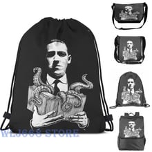 Funny graphic print shoulder Bags women Storytime with Lovecraft Single shoulder backpack travel for men Gym Bag 2024 - buy cheap