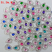 Bi.Dw.M,Amazing Resin Drop Pear Rhinestones 13x18mm Pink Blue Purple Mixed Color Stones and Crystals Sew-On Accessories Handsewn 2024 - buy cheap