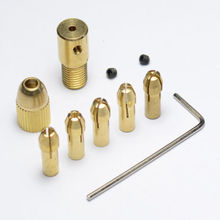 2015 NEW 0.5-3mm Small Electric Drill Bit Collet Micro Twist Drill Chuck Set 2024 - buy cheap
