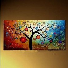 Free Shipping High Quality Modern Abstract Oil Painting on Canvas Art Group Oil Paintings Home Decoration Canvas Picture WKH0066 2024 - buy cheap