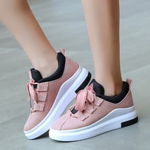 Xek 2019 moda sapatos de plataforma tênis mulher respirável sapatos vulcanizados formadores sapatos casuais mujer yyj30 2024 - compre barato