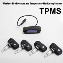 Sistema de monitor de presión de neumáticos TPMS de coche inalámbrico con sensor interior incorporado, sistema de monitoreo de presión y temperatura de neumáticos 2024 - compra barato