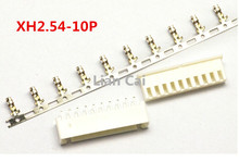 50Set XH2.54 2.54mm 10Pin 10P 180degree Male Pin Header+Terminal+Female Housing XH2.54-10P Connector Kit 2024 - buy cheap