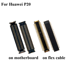 Pantalla LCD para Huawei P20 P 20, conector FPC para Huawei P20 P 20, placa base con cable, 2 juegos 2024 - compra barato