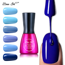 Beau Gel Blue Series UV Gel Lacquer Soak-off LED UV Gel Polishing for Nails Art Design 7ML Nail Gel Professional Manicure 2024 - buy cheap