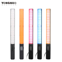 Yongnuo-luz manual yn360 para vídeo, led, 3200k, 5500k, rgb colorida, 39.5cm, gelo, vara, luz para foto 2024 - compre barato