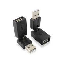 360 Degree Rotary Knob USB Male to Mini USB Female Adapter/USB male to female Converter Adapter for Macbook/PC 2024 - buy cheap