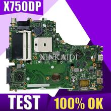 XinKaidi K550D X750DP placa base de Computadora Portátil para ASUS X750DP X550DP K550DP K550D X550D K550 X550 prueba placa base original de 2024 - compra barato