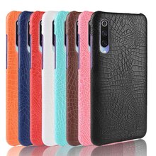 Funda de teléfono para Xiaomi mi CC9 CC 9, cubierta trasera de cuero PU de lujo, funda protectora para teléfono, miCC9 2024 - compra barato