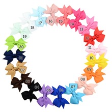 ( 20 pcs/lot) big bow Grosgrain Ribbon Boutique Bows hair Bow With Clips Hairpins Hair Ornaments baby hair clips 2024 - buy cheap