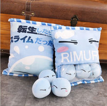 New Anime That Time I Got Reincarnated as a Slime Tempest Rimuru Pillow Cushion Toy Doll Figure Tensei Shitara Suraimu Datta Ken 2024 - buy cheap