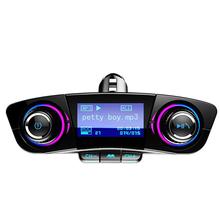 1.3" LCD Car Audio MP3 Player Support FM Transmitter USB Aux Modulator Bluetooth Music Charging Hands-free Car Kit Lighter 2024 - buy cheap