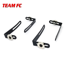 4PCS RC Car Shell Body Mount Metal L-Bracket with Magnet for 1:10 RC Crawler Car Axial SCX10 90046 D90 2024 - buy cheap