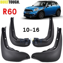 Guardabarros delanteros y traseros para Mini Countryman R60 2010-2016, guardabarros, Kit de guardabarros, 4 Uds., 2011 2012 2013 2014 2015 2024 - compra barato