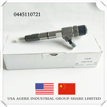 DEFUTE nozzle and valve assembly DLLA143P2500, FOOVC01359 with model 0445110721 common rail injector 2024 - buy cheap