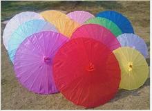 High Quality Chinese Colored White Sun Parasols Paper Craft Umbrella China Traditional Dance Color Parasol,Japanese Silk Props 2024 - buy cheap