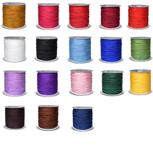18 Color Hot 80M/Spool 1mm Cotton Cord Nylon Cord Chinese Knot Thread String DIY Beading Braided Bracelet Jewelry Making 2024 - buy cheap