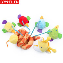 Infant Lovely Deer Toys Bed Rattles Cute Fish Turtle Baby Crib Revolves Around The Stroller Playing Toy Lathe Hanging Mobile 2024 - buy cheap