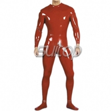 rubber catsuit heavy thick nature latex leotard sexy garment for male in 1.0mm men 2024 - buy cheap