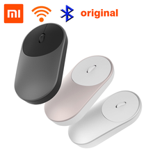Xiaomi-ratón inalámbrico Mi Original, portátil, aleación de aluminio, Material ABS, 2,4 GHz, WiFi, Bluetooth 4,0, modo dual 2024 - compra barato