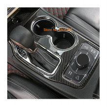 Car inner middle handbrake Shift Stall Paddles cup switch frame lamp trim 1pcs For Jeep Grand Cherokee 2014 2015 2016 2017 2018 2024 - buy cheap