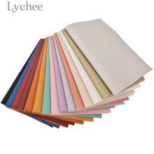 Lychee LIfe 21x29 см A4 ткань из искусственной кожи личи однотонная замша Синтетическая кожа лист DIY швейный материал для одежды 2024 - купить недорого