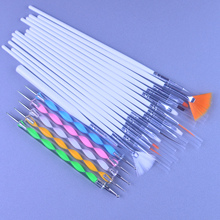 20pcs/set Art Design Painting Tool Pen Polish Brush Set Kit Professional Nail Brushes Styling Nail Art tools 2024 - buy cheap