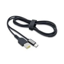Зарядное устройство USB Type-C 65 Вт, адаптер для зарядки, кабель для Lenovo ThinkPad X1, аксессуары 2024 - купить недорого