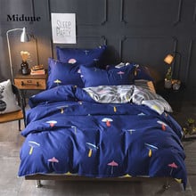 Thick Bedding Set sanding Duvet Cover bedsheet pillowcase Bed Set Twin Full Queen King size 3/4pcs 2024 - buy cheap