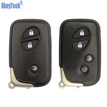OkeyTech funda de mando a distancia inteligente caso para Lexus GS430 ES350 GS350 LX570 IS350 RX350 IS250 de llave ciega con TOY48 hoja 2024 - compra barato