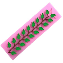 DIY Leaves Silicone Lace Mold Mould Sugar Fondant  Cake Decorating Baking DIY 2024 - buy cheap