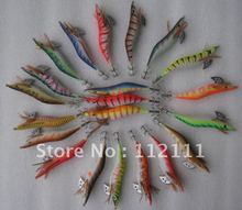 50pcs fishing lure 3.0#  squid jigs ,12cm 14g,  (random colour mixed) 2024 - buy cheap
