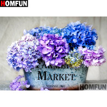 HOMFUN Full Square/Round Drill 5D DIY Diamond Painting "Flower landscape" Embroidery Cross Stitch 3D Home Decor Gift A12856 2024 - buy cheap