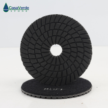 Free shipping DC-BSW02 wet black buff polishing pad 4 inch 100mm for polishing granite and marble 2024 - buy cheap