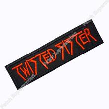 TWISTED SISTER Logo Music Rock Band Embroidered IRON ON and SEW ON Patch Heavy Metal Custom patch 2024 - buy cheap