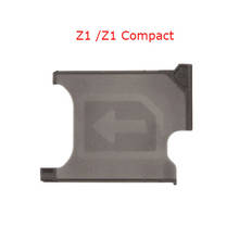 200 шт./лот sim-лоток держателя карты Слот Часть для sony Xperia Z Z1 Z1 компактный Z2 Z3 Z3 мини Z5 компактный sim-карты лоток 2024 - купить недорого