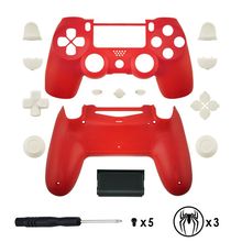 Сменный комплект с полным корпусом и кнопками для PS4 Pro DualShock 4 jds 040 PlayStation 4 PS4 Pro Slim 2024 - купить недорого