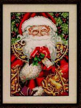 Amishop Top Quality Counted Lovely Cute Cross Stitch Kit Santa Father Christmas Xmas Gift Present 2024 - buy cheap