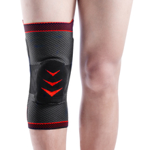 Kuangmi 1 Piece knee support volleyball knee pad basketball knee protector Three-dimensional flat knitting machine sport sleeve 2024 - buy cheap