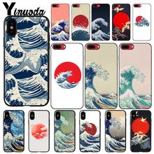 Чехол для телефона Hokusai Great Wave для iphone 12 11 Pro Max 8 7 6 6S 6Plus X XS MAX 5 5S SE XR, чехол 2024 - купить недорого