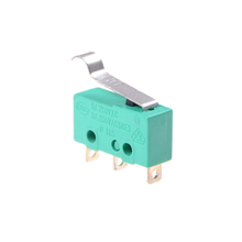 5 pçs/lote KW4-3Z-3 Micro Interruptor KW4 Limit Switch 3pin 5A 125 V DC Spdt N/S N/C Dobradiça Lever Limite Momentary Switches Novo chegada