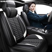 Kokololee capas de assento de carro para mazda, todos os modelos mazda 3 5 6 tamanhos coloridos da moda, automóveis estilosos 2024 - compre barato