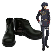 Anime Seraph of the End Yuichiro Guren Ichinose Short Boots Cosplay Party Shoes Custom-made 2024 - buy cheap