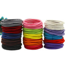 10pcs/set High Elastic Hair Bands Solid stretchy Hair Ties for Women Girls Ponytail Holder Scrunchies Rope Hair Accessories 2024 - buy cheap