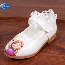Disney frozen white Casual Shoes  girls 2017 springtime new style elsa and Anna princess soft cartoon  shoes Europe size 26-30 2024 - buy cheap