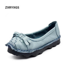 Hot 2021 Spring New Retro Butterfly-knot Cow Leather Shoes Women Flats Elegant Comfortable Flat Shoes Woman Soft Fashion Shoes 2024 - buy cheap