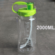 1L/ 2L 4 color 2L Oversized Water Bottle 2000ml Fashion  Portable Herbalife Nutrition Custom Shaker Bottle 2024 - buy cheap