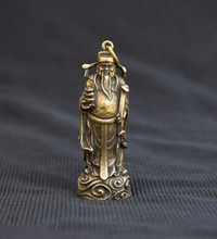 Chinese pure brass god of wealth small Buddha statue 2024 - buy cheap