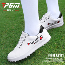 PGM New Arrival Women Golf Shoes Breathable Small White Training Shoes Ladies Lightweight Non-slip Golf Sneakers D0754 2024 - buy cheap