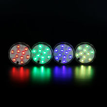 4pcs/Lot Remote Control Waterproof LED Light Battery Operated Underwater Sumersible Decor Submersible LED Light 2024 - buy cheap